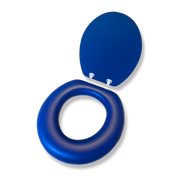 Cush'n Soft Royal Blue Padded Toilet Seat
